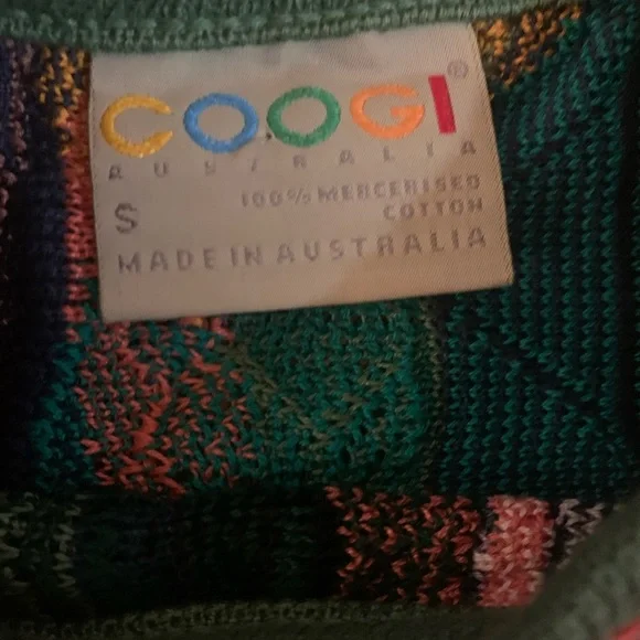 Vintage COOGI Authentic multi coloured sweater - mens small - Picture 4 of 6